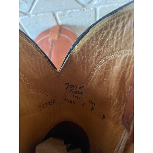 TONY LAMA Women’s boots 5084 Brown Western Cowboy Boots - Picture 11 of 11